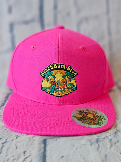 Neon Hot Pink BeachBum Blvd Snapback