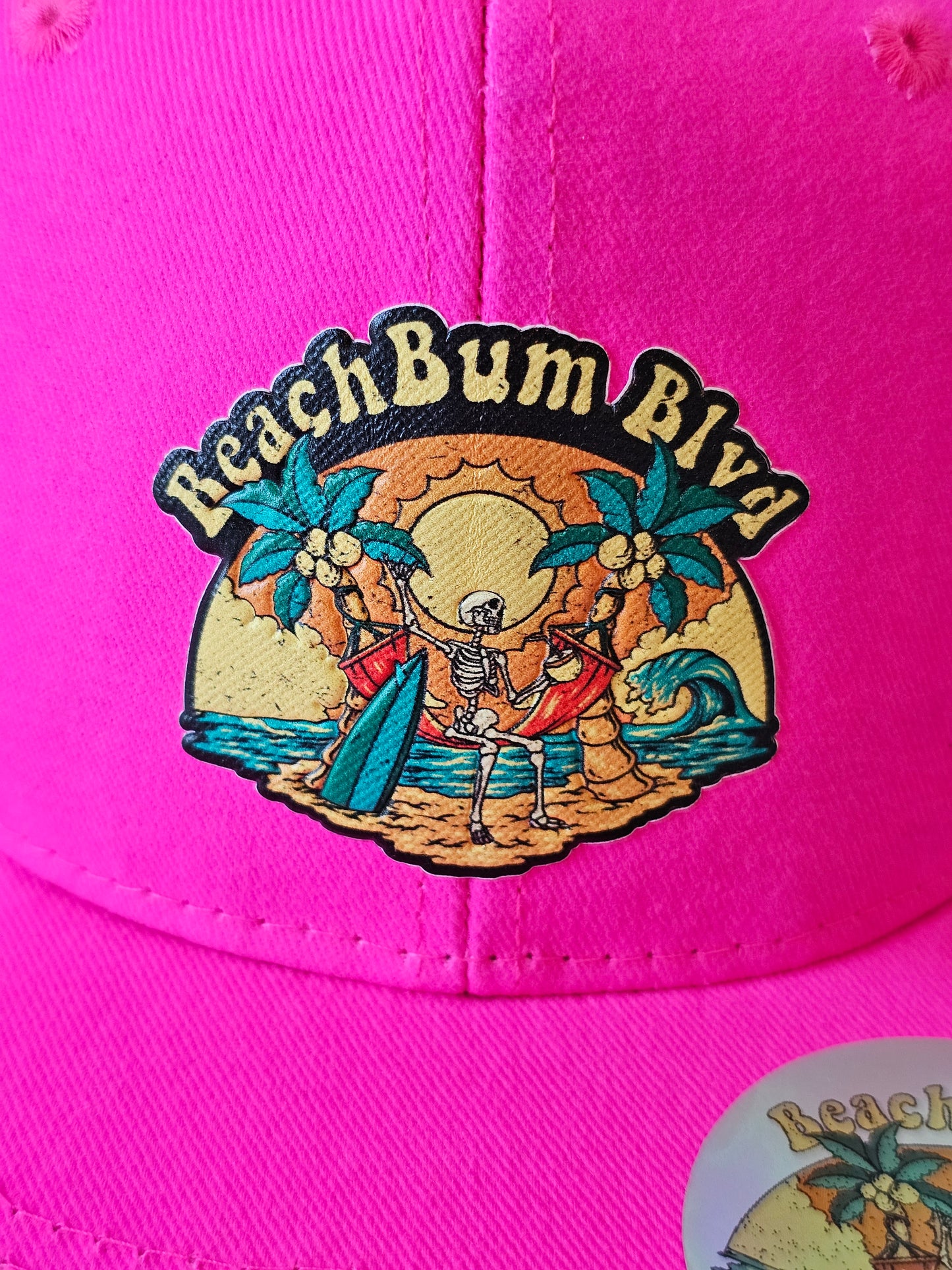 Neon Hot Pink BeachBum Blvd Snapback