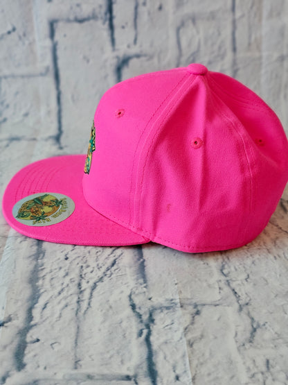 Neon Hot Pink BeachBum Blvd Snapback