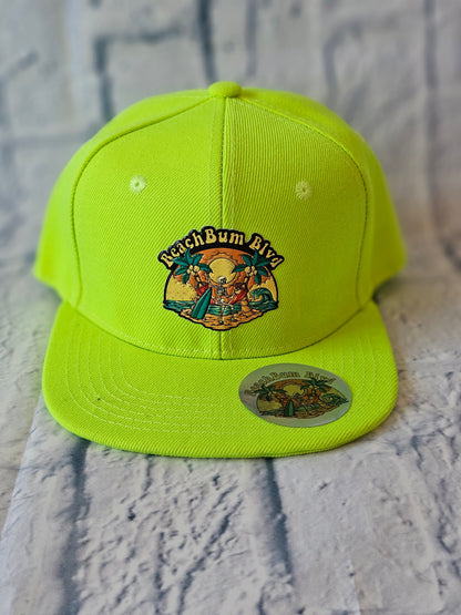 Neon Yellow BeachBum Blvd Snapback