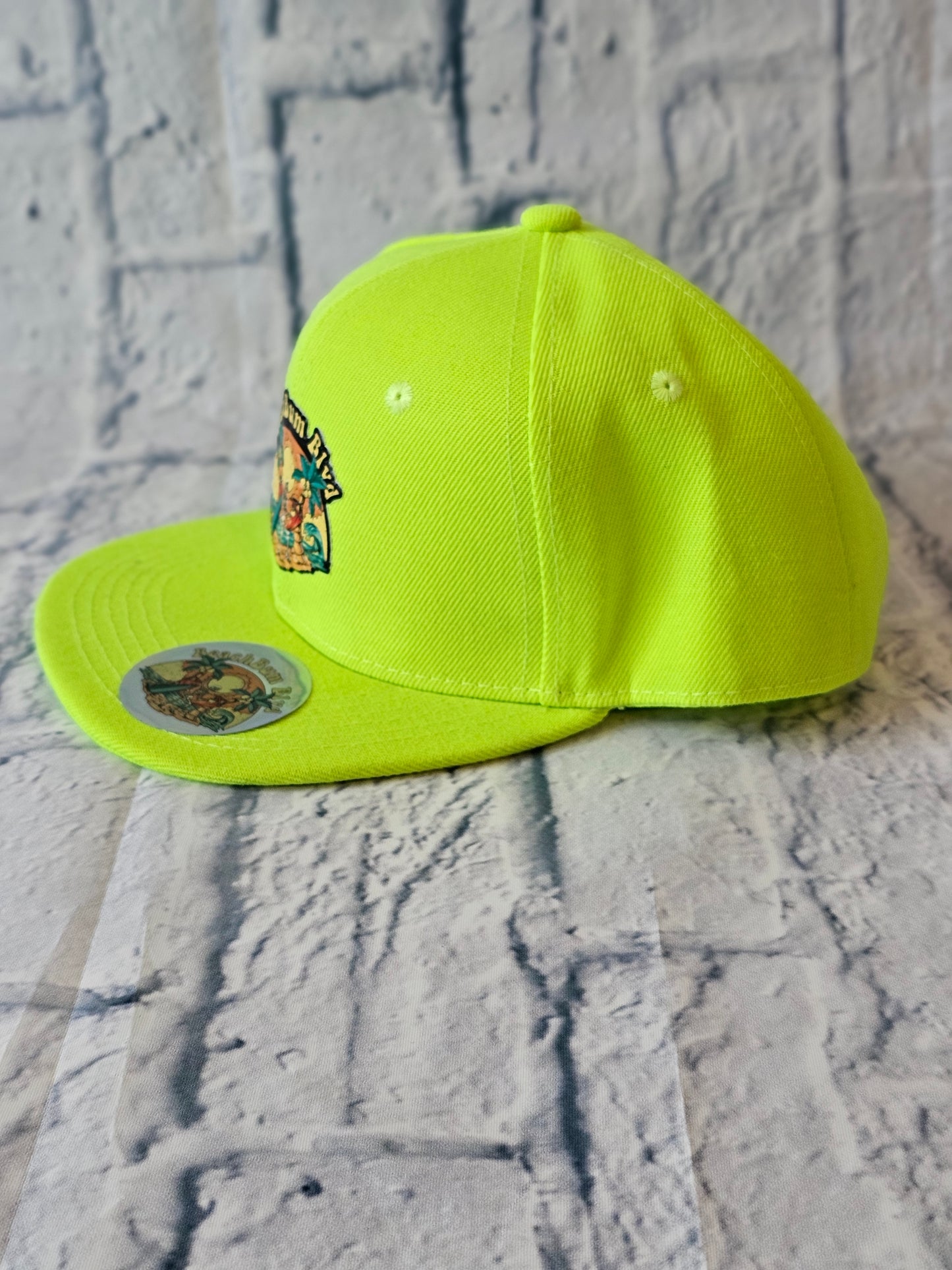 Neon Yellow BeachBum Blvd Snapback