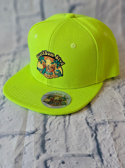 Neon Yellow BeachBum Blvd Snapback