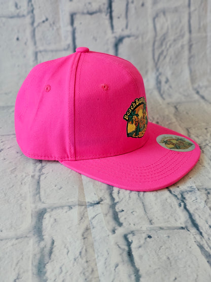 Neon Hot Pink BeachBum Blvd Snapback