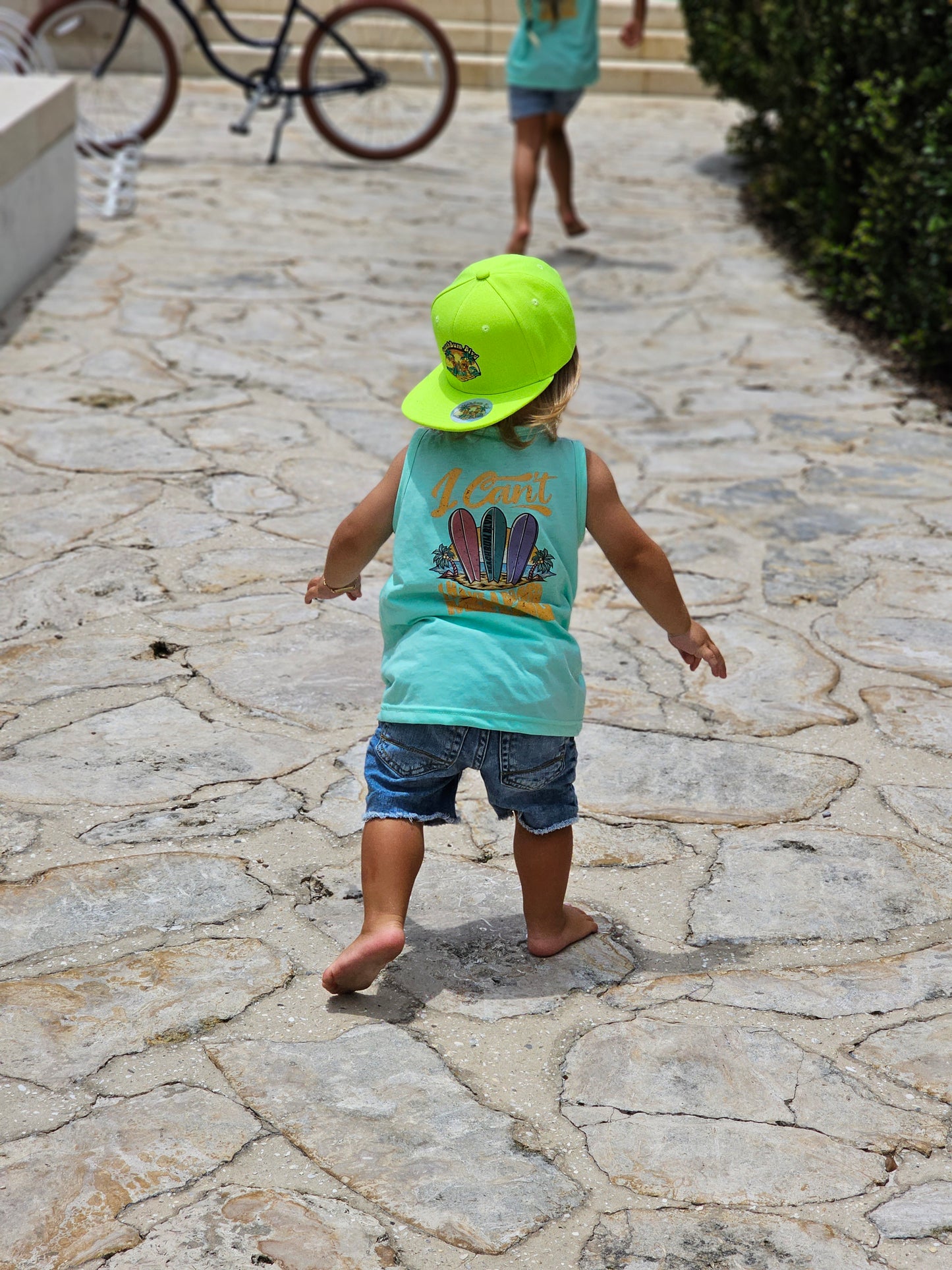 Neon Yellow BeachBum Blvd Snapback