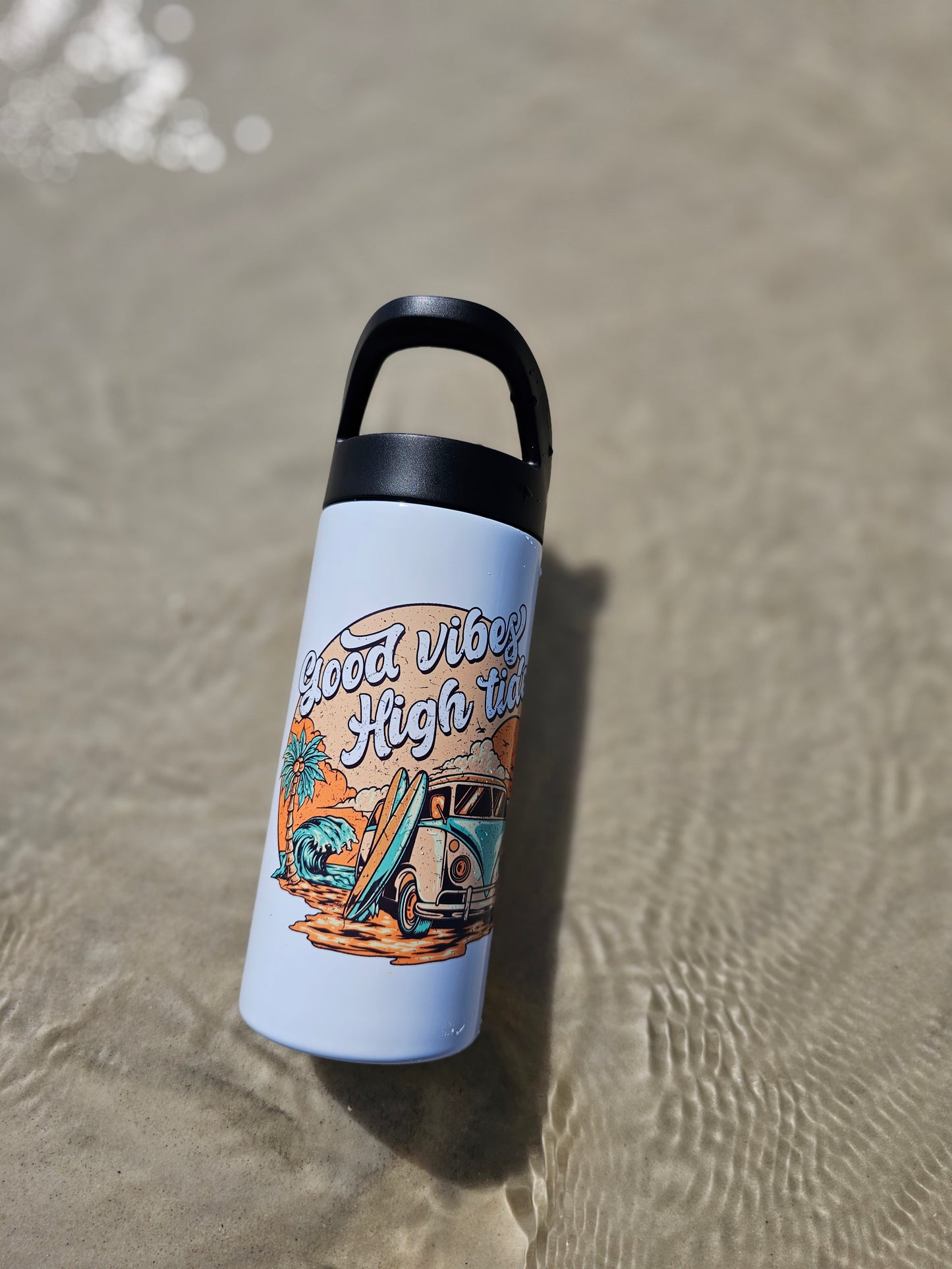 Kids Good Vibes High Tides 16 oz tumbler