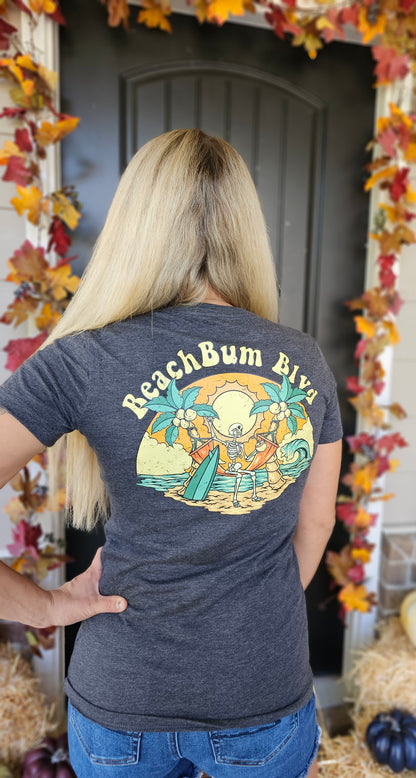 BeachBum Blvd Logo Adult Women's Jr Fit