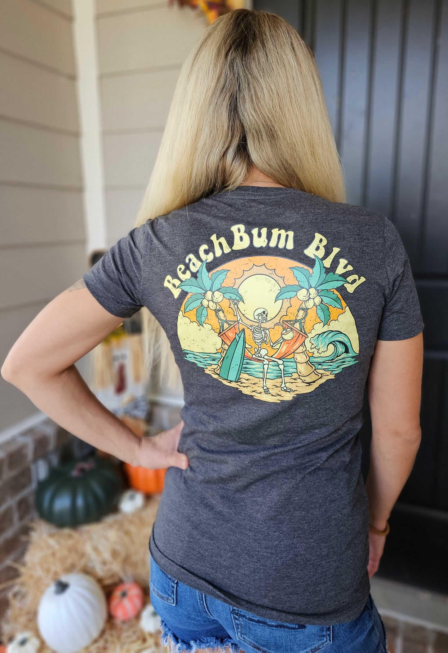 BeachBum Blvd Logo Adult Women's Jr Fit