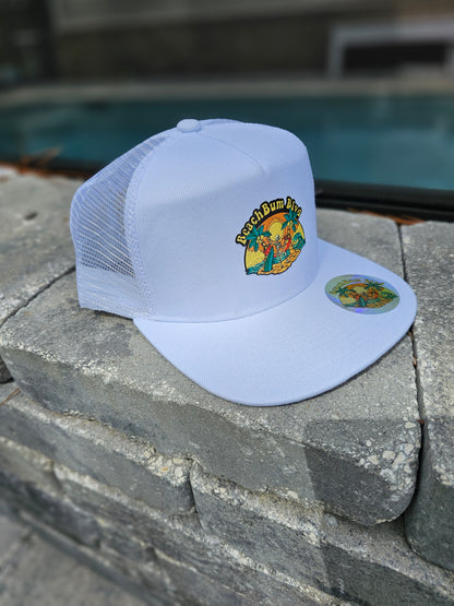 Adult White Snapback