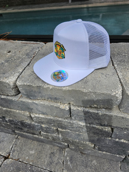 Adult White Snapback