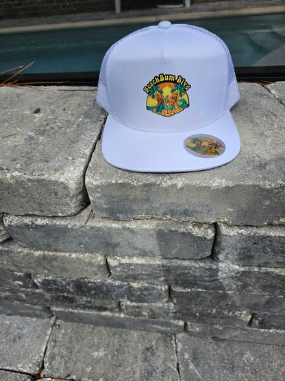 Adult White Snapback