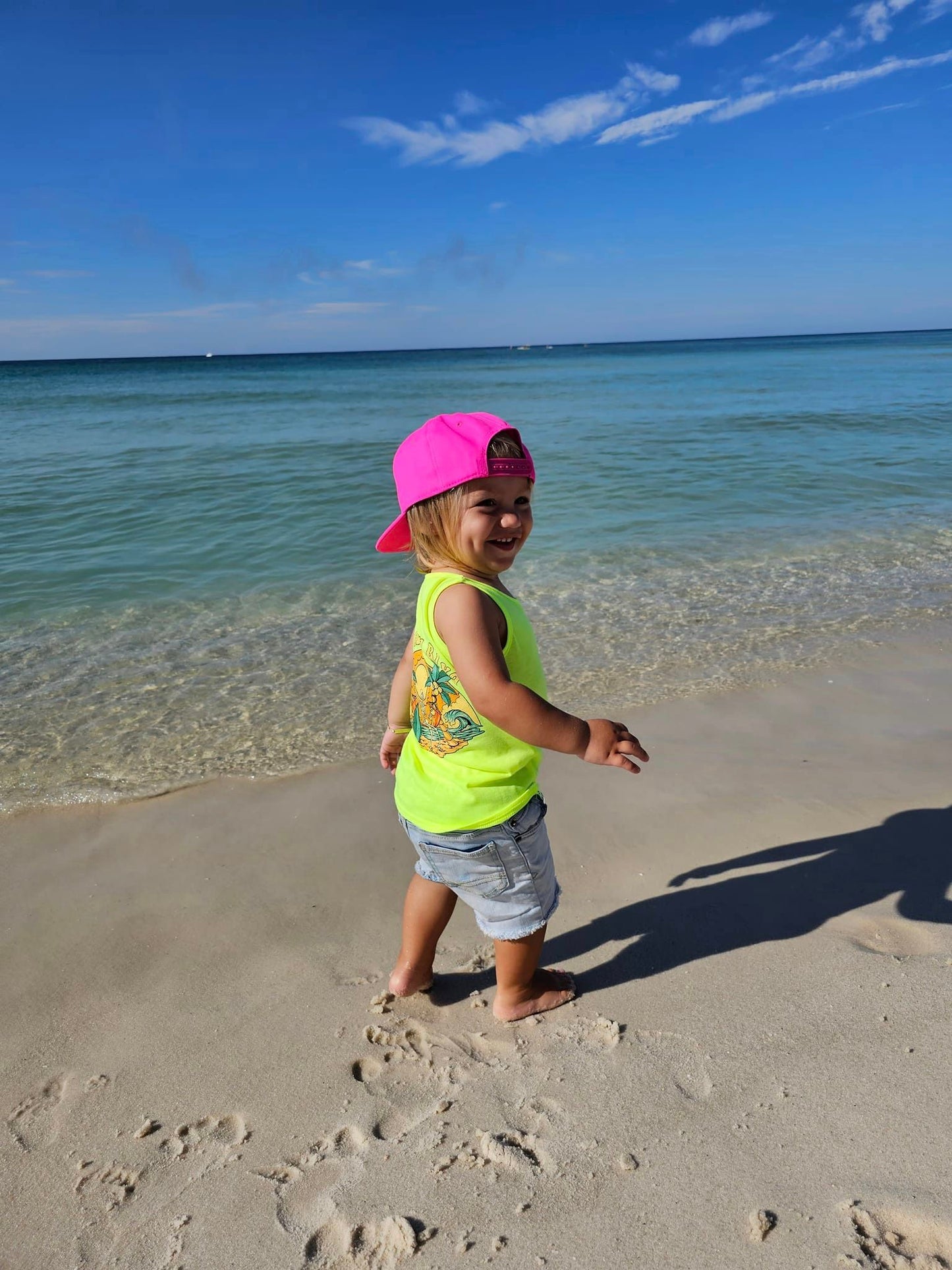 Limited Edition BeachBum Blvd Tank-Neon Yellow