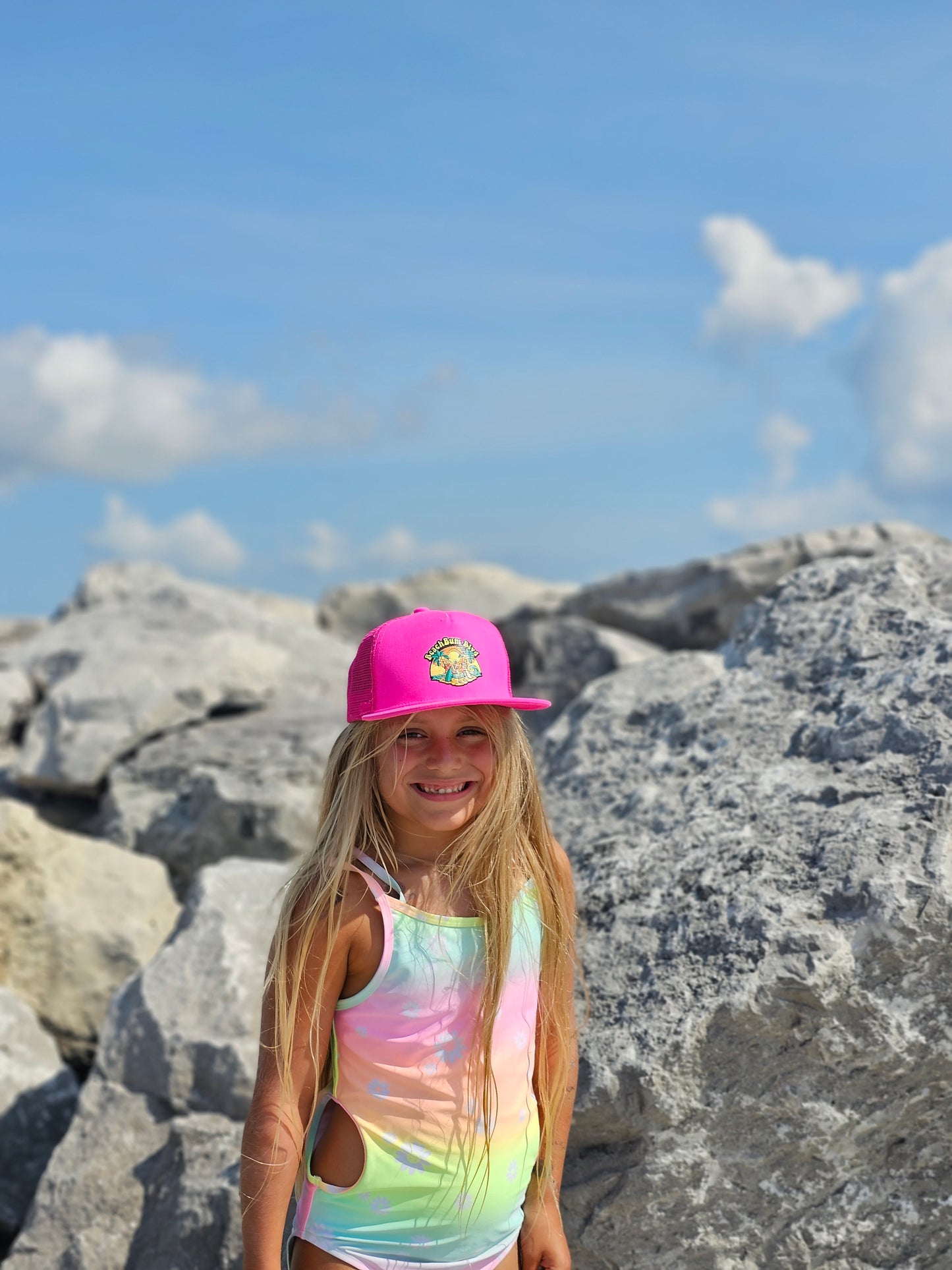 Neon Hot Pink BeachBum Blvd Snapback